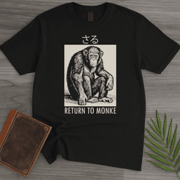 Return To Monke Saru T Shirt Gift For Nature Lover