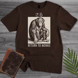 Return To Monke Saru T Shirt Gift For Nature Lover