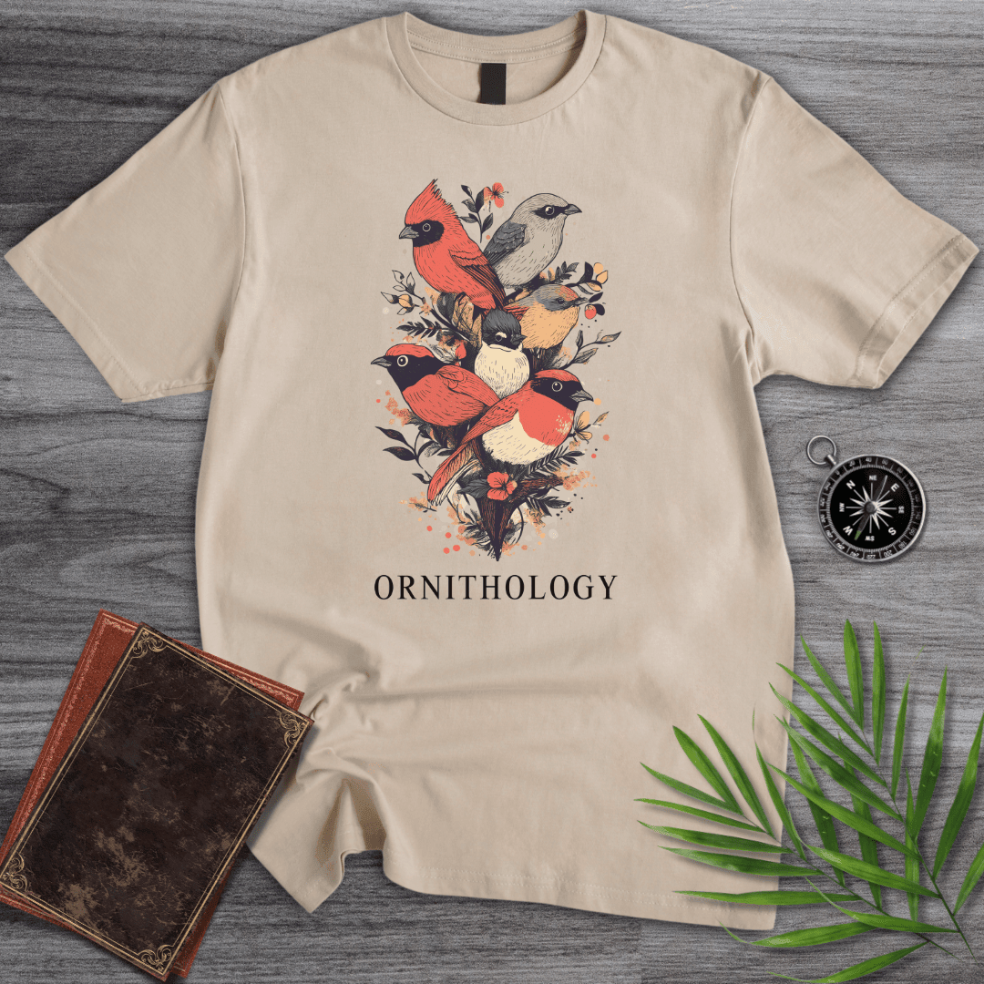 Ornithology Study Of Birds T Shirt Gift For Nature Lover