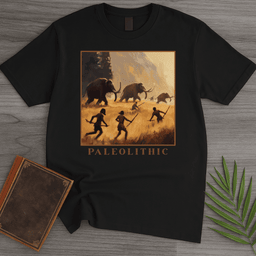 Paleolithic Mammoth Hunters T Shirt Gift For Nature Lover