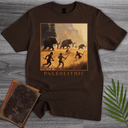 Paleolithic Mammoth Hunters T Shirt Gift For Nature Lover
