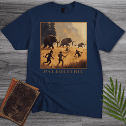Paleolithic Mammoth Hunters T Shirt Gift For Nature Lover