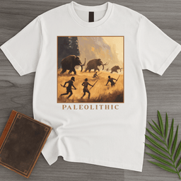 Paleolithic Mammoth Hunters T Shirt Gift For Nature Lover