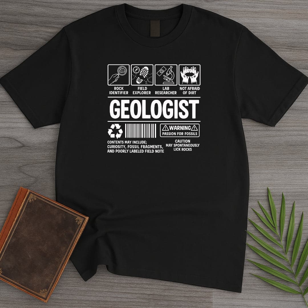 Passion For Geology T Shirt Gift For Nature Lover