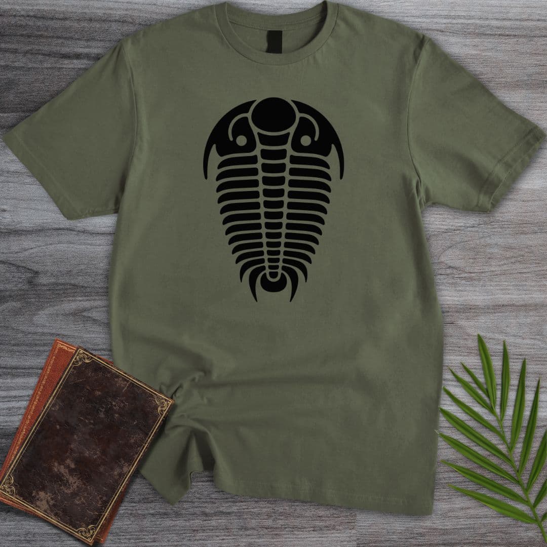 Minimal Trilobite Pill T Shirt Gift For Nature Lover