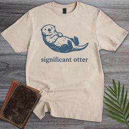 Significant Otter T Shirt Gift For Nature Lover