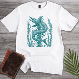 Prehistoric Mosasaurus Kelp T Shirt Gift For Nature Lover