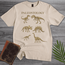 Paleontology Vintage Fossils T Shirt Gift For Dinosaur Lover