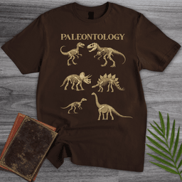 Paleontology Vintage Fossils T Shirt Gift For Dinosaur Lover