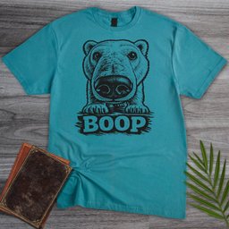 Polar Bear Boop T Shirt Gift For Nature Lover