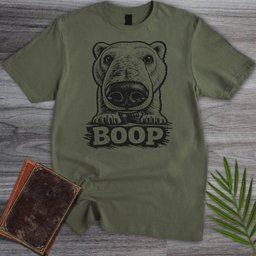 Polar Bear Boop T Shirt Gift For Nature Lover