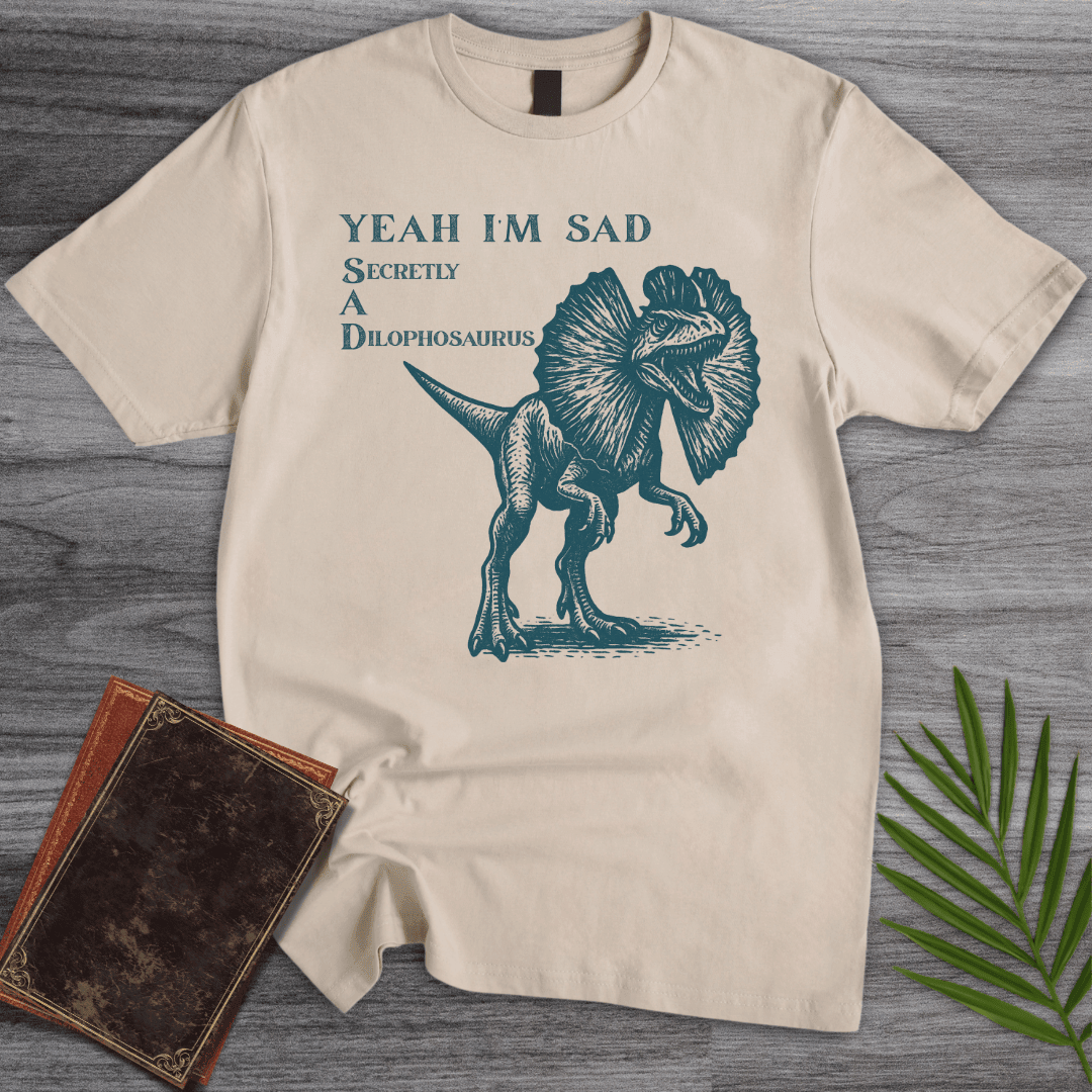 Secretly A Dilophosaurus (SAD) T-Shirt