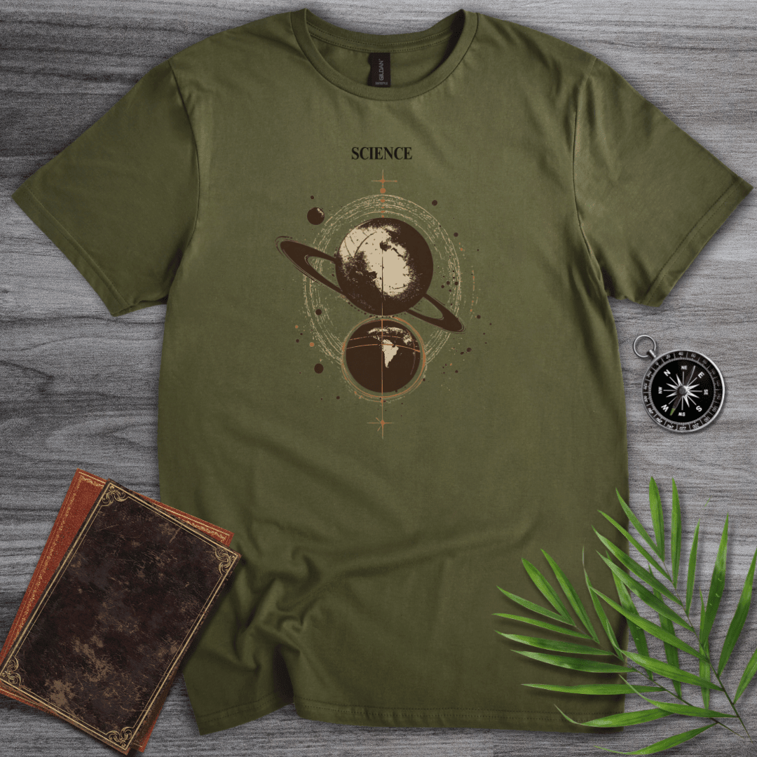 Planetary Science Graphic T Shirt Gift For Nature Lover