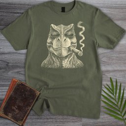 Prehistoric Cigar T Shirt Gift For Nature Lover
