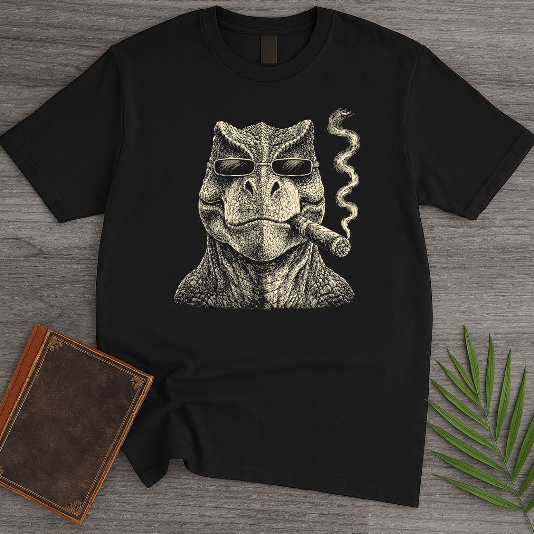 Prehistoric Cigar T Shirt Gift For Nature Lover