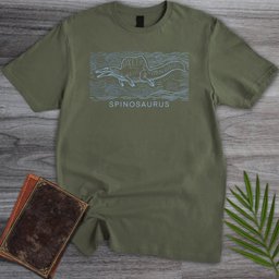 Night Sail Spinosaurus T Shirt Gift For Nature Lover