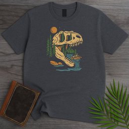 Rafting Through Rex Canyon T Shirt Gift For Nature Lover