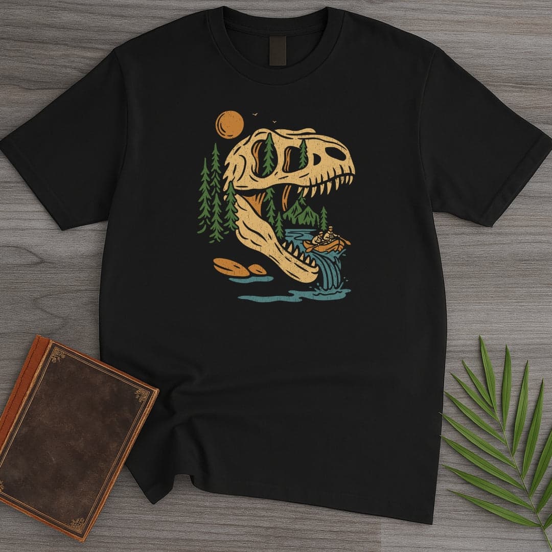 Rafting Through Rex Canyon T Shirt Gift For Nature Lover