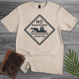 Spinosaurus Swimming Danger T-Shirt