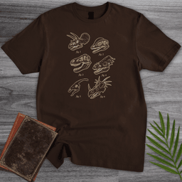 Paleontological Skull Figures T-Shirt