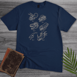 Paleontological Skull Figures T-Shirt