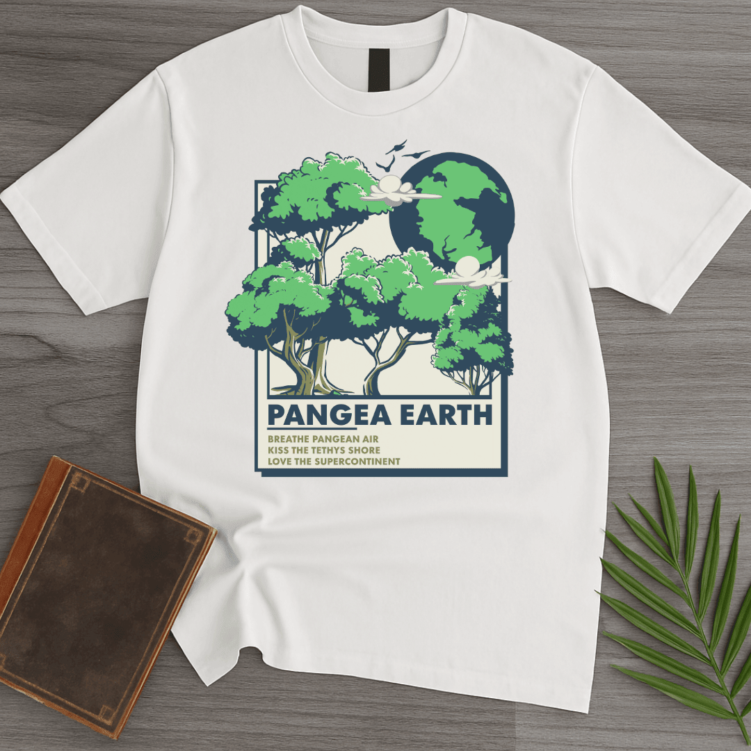 Pangea Earth Illustrationt Shirt T Shirt Gift For Nature Lover
