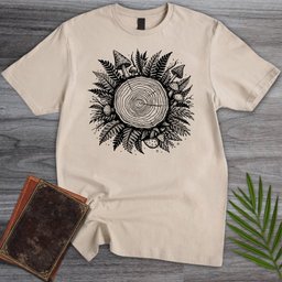 Simple Dendrochronology T Shirt Gift For Nature Lover