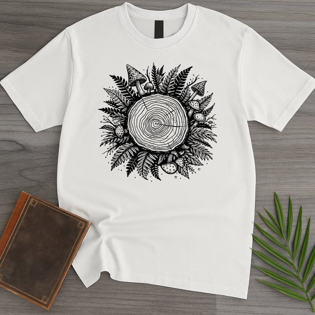 Simple Dendrochronology T Shirt Gift For Nature Lover