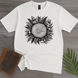 Simple Dendrochronology T Shirt Gift For Nature Lover