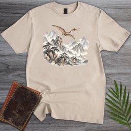 Prehistoric Japanese Mountains T-Shirt