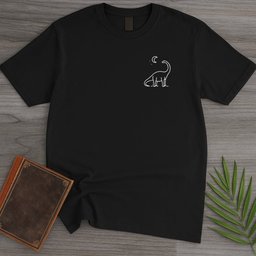 Minimalist Mooniful Sauropod T-Shirt