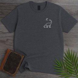 Minimalist Mooniful Sauropod T-Shirt