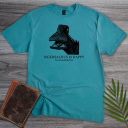Nigersaurus Is Happy T Shirt Gift For Nature Lover