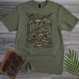 Prehistoric Deep Ocean Beasts T Shirt Gift For Nature Lover