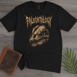 Metal Jurassic Dilophosaurus T-Shirt