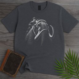 Roosevelt Mammoth Rider T Shirt Gift For Nature Lover