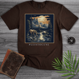 Pleistocene Archaic Elephant Valley T Shirt Gift For Nature Lover