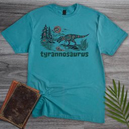 Pacific Northwest Tyrannosaurus T Shirt Gift For Nature Lover