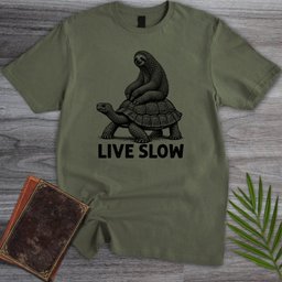 Slow And Steady Livin T Shirt Gift For Nature Lover