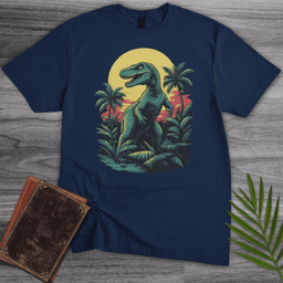 Retro Mesozoic Rex T Shirt Gift For Nature Lover