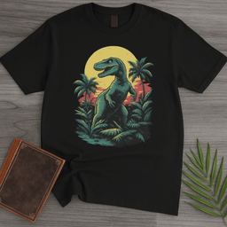 Retro Mesozoic Rex T Shirt Gift For Nature Lover