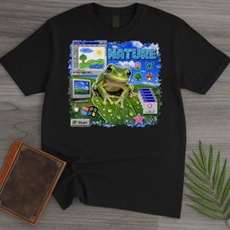 Nature Exe Frog T Shirt Gift For Frog Lover