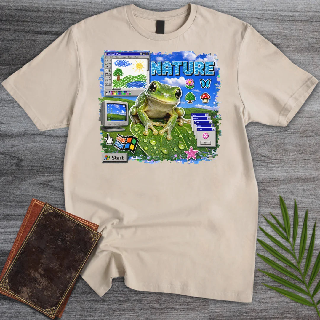 Nature Exe Frog T Shirt Gift For Frog Lover
