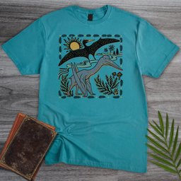 Riverbank Quetzalcoatlus T Shirt Gift For Nature Lover