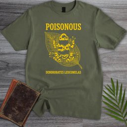 Poisonous Frog T Shirt Gift For Frog Lover