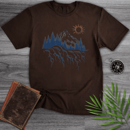 Mountain Pine Tree Roots T Shirt Gift For Nature Lover