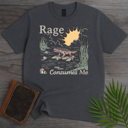 Rage Consumes Me Hynerpeton T Shirt Gift For Nature Lover