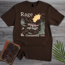 Rage Consumes Me Hynerpeton T Shirt Gift For Nature Lover