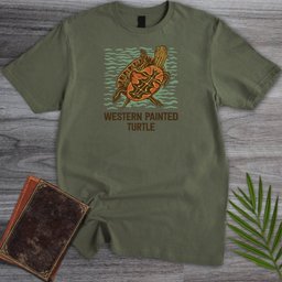 Painted Turtle Freshwater Guardian T Shirt Gift For Nature Lover