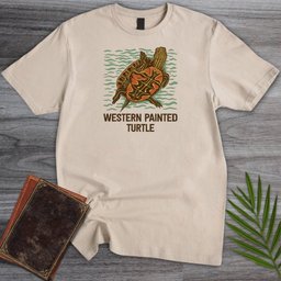 Painted Turtle Freshwater Guardian T Shirt Gift For Nature Lover